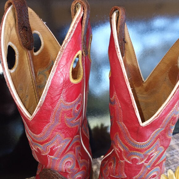 Boulet men's cowboy boots men's 8.5E (wide) - Picture 5 of 16